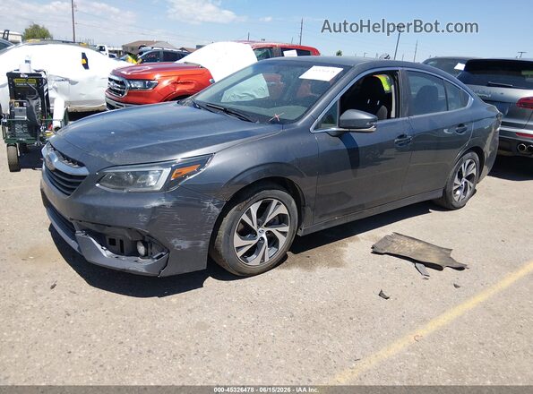 4S3BWAF62M3012339 2021 SUBARU LEGACY Gray Front left