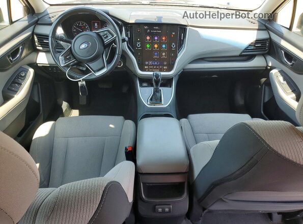 4S3BWAF62M3014141 2021 SUBARU LEGACY Gray Առջևի վահանակի տեսք