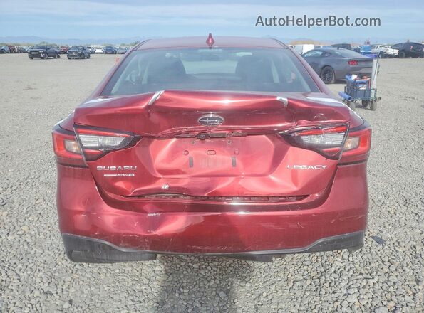 4S3BWAF62S3010474 2025 SUBARU LEGACY Maroon უკანა ხედი