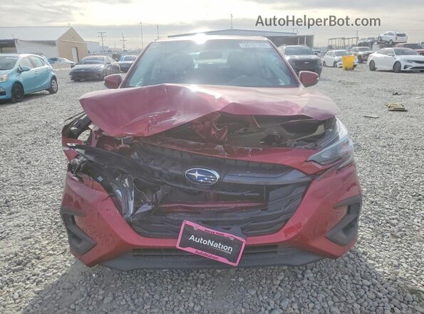 4S3BWAF62S3010474 2025 SUBARU LEGACY Maroon წინა ხედი