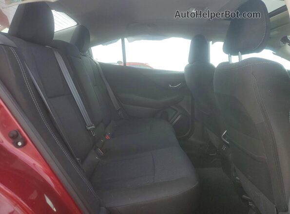 4S3BWAF62S3010474 2025 SUBARU LEGACY Maroon უკანა სავარძლების ხედი
