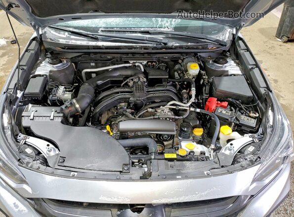4S3BWAF64S3028359 2025 SUBARU LEGACY Silver Вид задньої частини салону