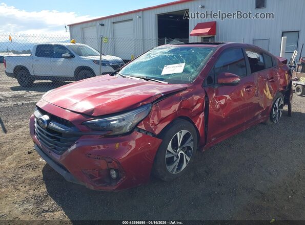 4S3BWAF65R3010656 2024 SUBARU LEGACY Красный Передняя левая четверть