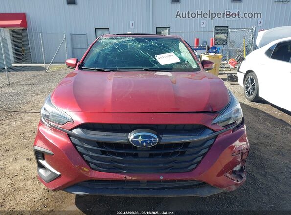 4S3BWAF65R3010656 2024 SUBARU LEGACY Красный Вид спереди