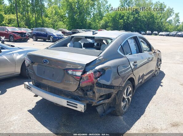 4S3BWAF69M3020082 2021 SUBARU LEGACY Gray Задня права чверть