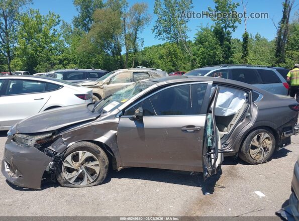 4S3BWAF69M3020082 2021 SUBARU LEGACY Gray Вид задньої частини салону