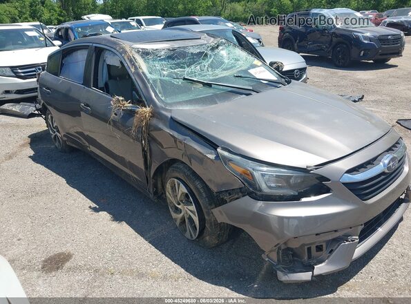 4S3BWAF69M3020082 2021 SUBARU LEGACY Gray Вид щитка приладів