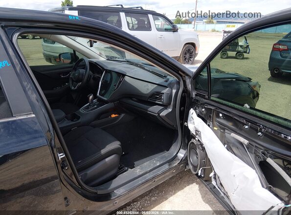 4S3BWAF69R3017772 2024 SUBARU LEGACY Black Widok wnętrza z przodu