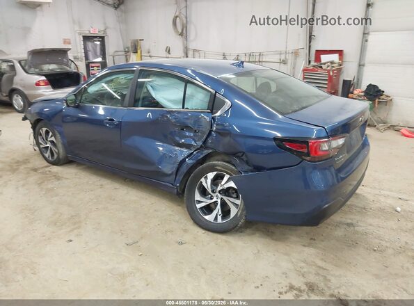 4S3BWAF6XM3020494 2021 SUBARU LEGACY Синий Задняя левая четверть