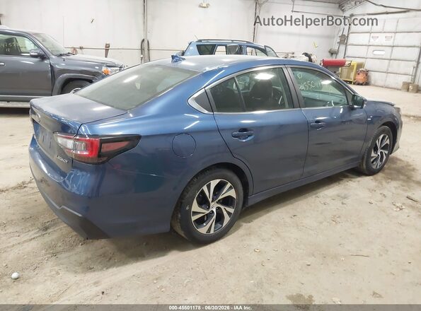 4S3BWAF6XM3020494 2021 SUBARU LEGACY Синий Задняя правая четверть