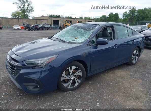 4S3BWAF6XR3014069 2024 SUBARU LEGACY Blue წინა მარცხენა ხედი სამი მეოთხედიდან
