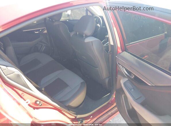 4S3BWAG65M3009773 2021 SUBARU LEGACY Red VIN sticker view