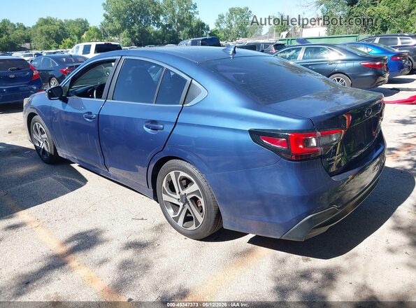 4S3BWAL68L3011327 2020 SUBARU LEGACY Blue Հետևի ձախ