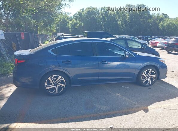 4S3BWAL68L3011327 2020 SUBARU LEGACY Blue Սալոնի հետևի տեսք