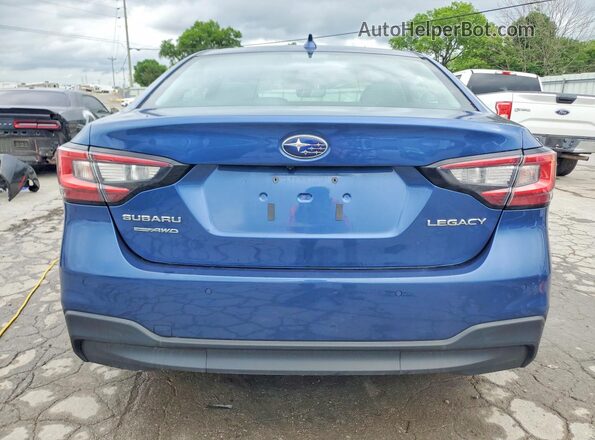 4S3BWAM61N3016399 2022 SUBARU LEGACY Blue უკანა ხედი