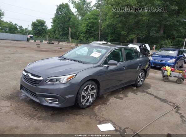 4S3BWAN61L3007567 2020 SUBARU LEGACY Gray Передня ліва чверть