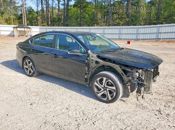4S3BWAN63N3017178 2022 SUBARU LEGACY Black Передня права чверть