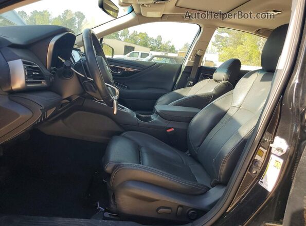 4S3BWAN63N3017178 2022 SUBARU LEGACY Black Вид салону спереду