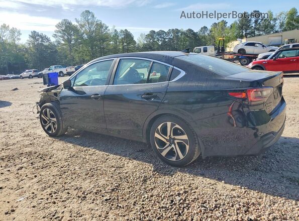 4S3BWAN63N3017178 2022 SUBARU LEGACY Black Задня ліва чверть