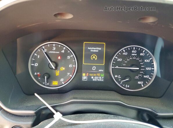 4S3BWAN63N3017178 2022 SUBARU LEGACY Black Вид щитка приладів