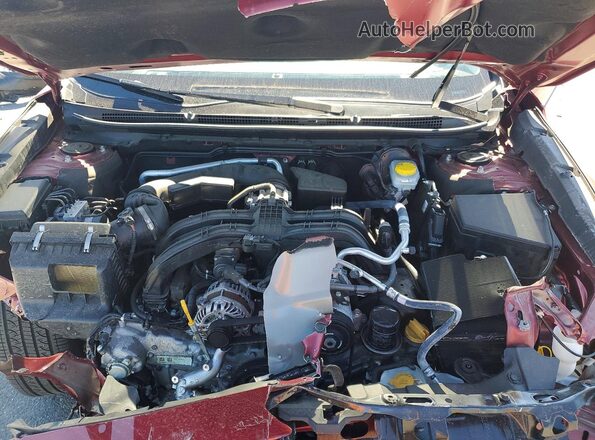 4S3BWAN63R3017946 2024 SUBARU LEGACY Red Rear interior view