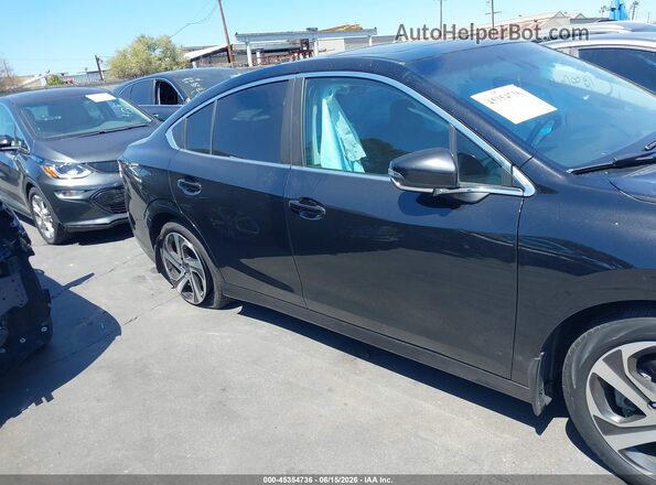 4S3BWAN68L3012815 2020 SUBARU LEGACY Black უკანა სალონის ხედი