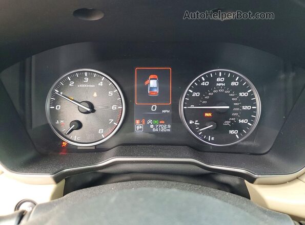 4S3BWAN68N3002899 2022 SUBARU LEGACY Black Widok zestawu wskaźników