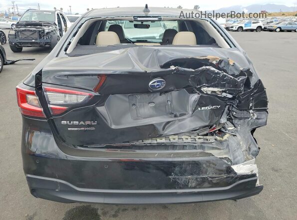 4S3BWAN68N3027401 2022 SUBARU LEGACY Black 