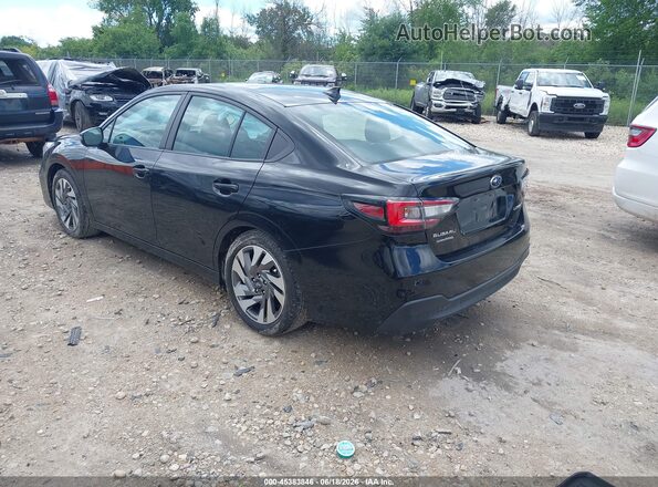 4S3BWAN68R3009017 2024 SUBARU LEGACY Черный Задняя левая четверть
