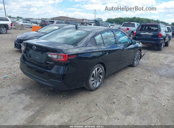 4S3BWAN68R3009017 2024 SUBARU LEGACY Черный Задняя правая четверть