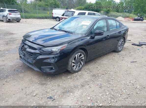 4S3BWAN68R3009017 2024 SUBARU LEGACY Черный Передняя левая четверть