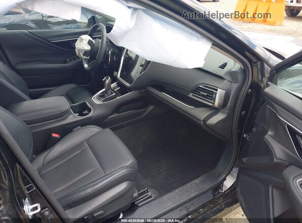 4S3BWAN68R3009017 2024 SUBARU LEGACY Черный Вид салона спереди