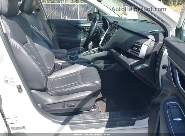 4S3BWAN6XM3010615 2021 SUBARU LEGACY White Widok wnętrza z przodu