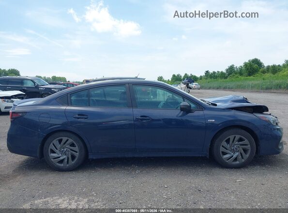 4S3BWGG6XP3005855 2023 SUBARU LEGACY Blue უკანა სალონის ხედი