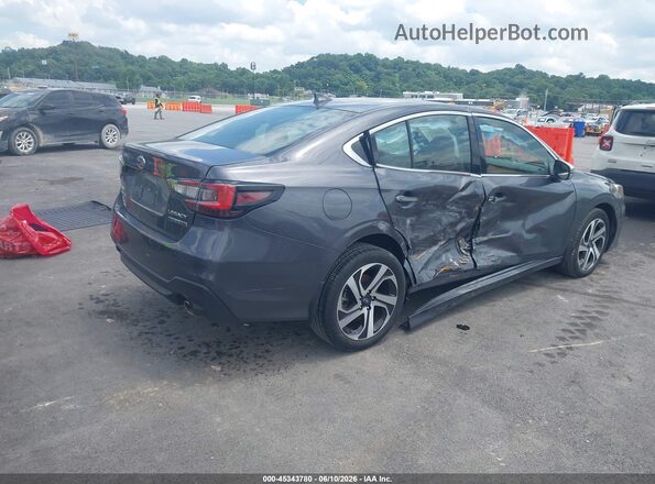 4S3BWGP60N3008177 2022 SUBARU LEGACY Серый Задняя правая четверть