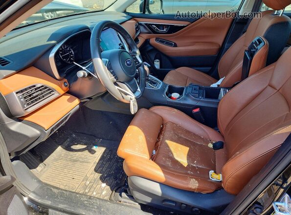 4S3BWGP68M3019619 2021 SUBARU LEGACY Black Front interior view
