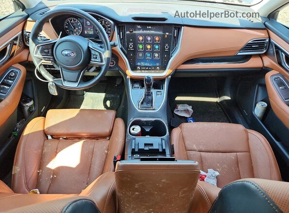 4S3BWGP68M3019619 2021 SUBARU LEGACY Black Dashboard view