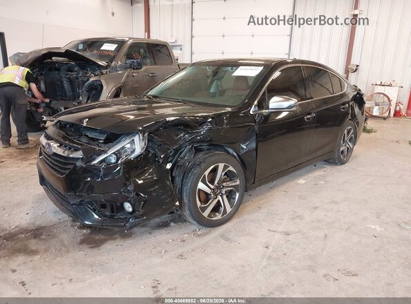 4S3BWGP68N3020125 2022 SUBARU LEGACY Black Front left