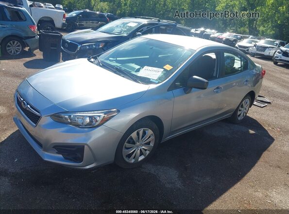 4S3GKAA60J3610174 2018 SUBARU IMPREZA Silver Przód lewy