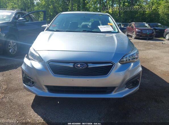 4S3GKAA60J3610174 2018 SUBARU IMPREZA Silver Widok wnętrza z tyłu