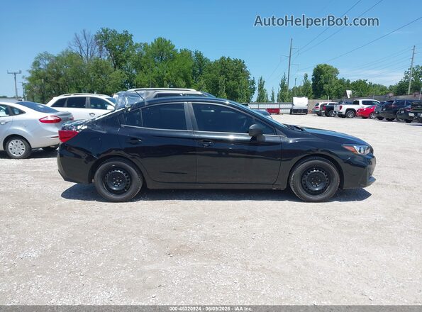 4S3GKAA60K3607969 2019 SUBARU IMPREZA Black Widok wnętrza z tyłu