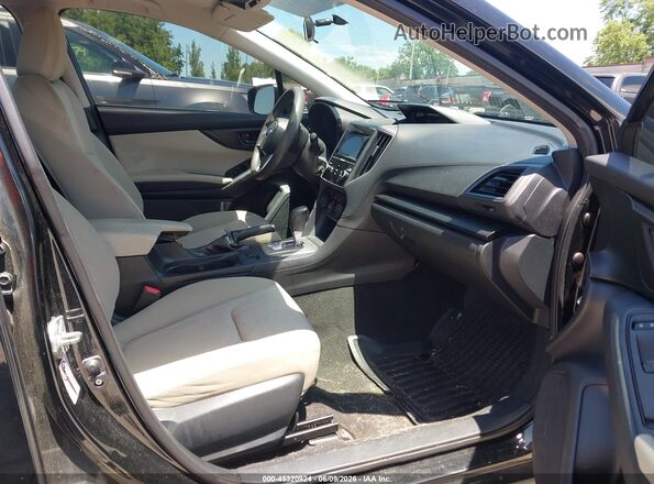 4S3GKAA60K3607969 2019 SUBARU IMPREZA Black Widok wnętrza z przodu