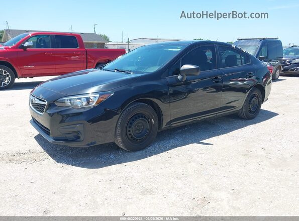 4S3GKAA60K3607969 2019 SUBARU IMPREZA Black Przód lewy