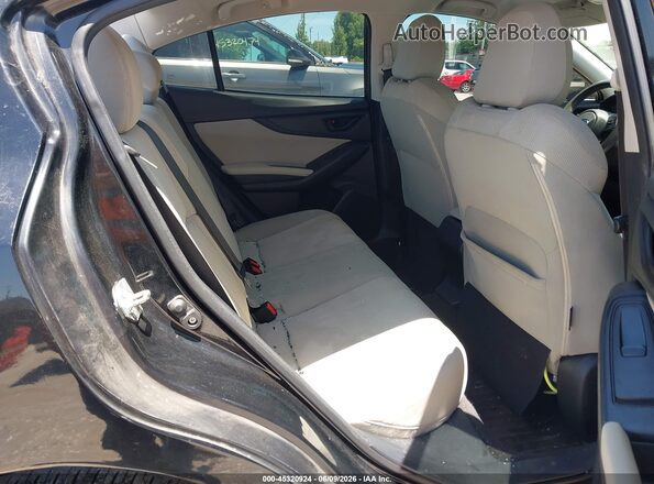 4S3GKAA60K3607969 2019 SUBARU IMPREZA Black Widok naklejki z numerem VIN
