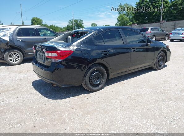 4S3GKAA60K3607969 2019 SUBARU IMPREZA Black Tył prawy