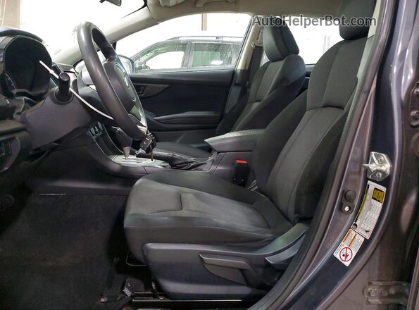 4S3GKAA61K3604966 2019 SUBARU IMPREZA Gray Widok wnętrza z przodu