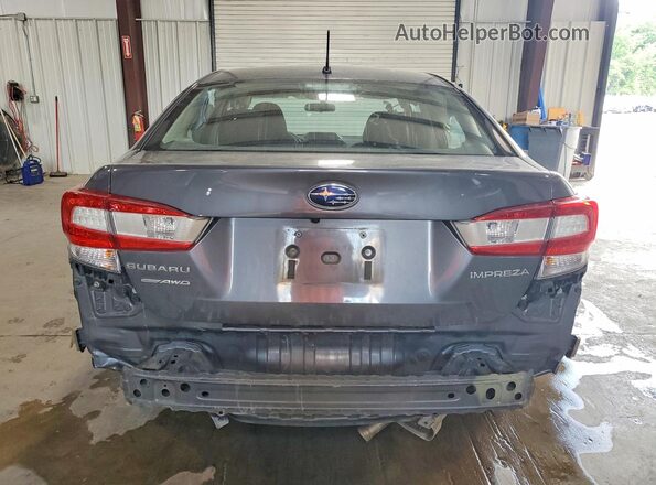 4S3GKAA61K3604966 2019 SUBARU IMPREZA Gray Widok z tyłu
