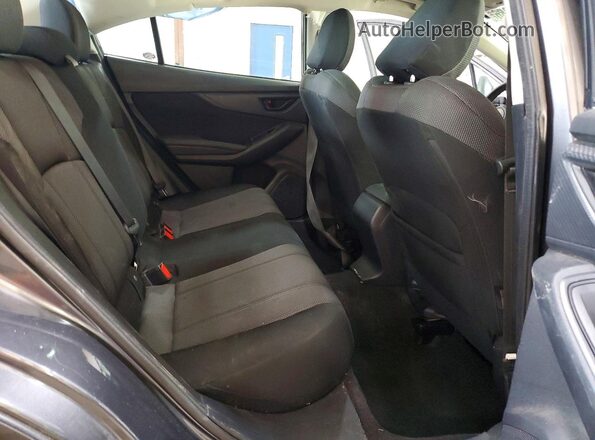 4S3GKAA61K3604966 2019 SUBARU IMPREZA Gray Widok tylnych siedzeń