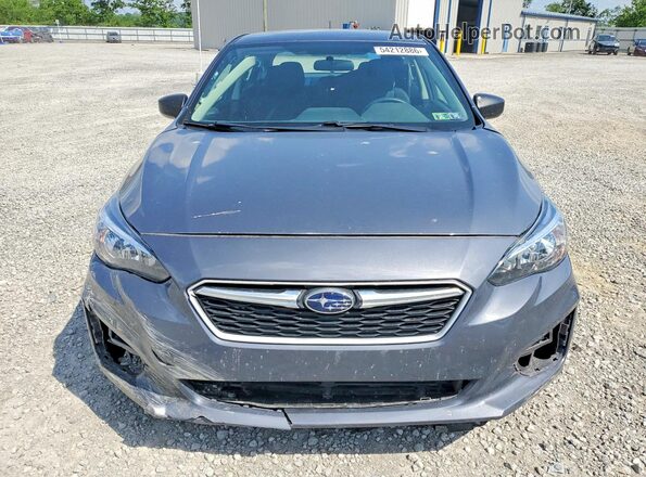 4S3GKAA61K3604966 2019 SUBARU IMPREZA Gray Widok z przodu