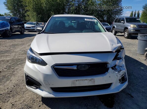 4S3GKAA61K3612842 2019 SUBARU IMPREZA White Vista frontal